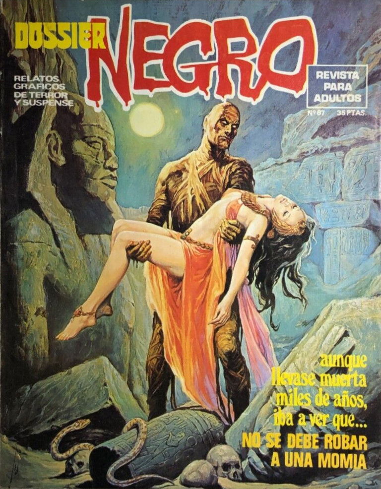 Dossier Negro (IMDE, 1968 series) #87 (August 1976)