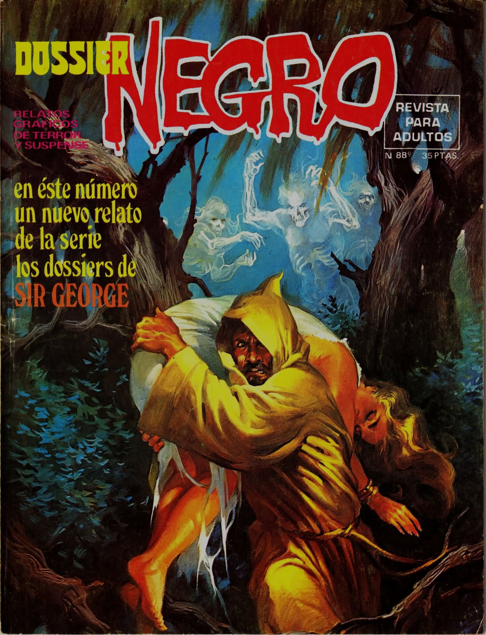 Dossier Negro (IMDE, 1968 series) #88 ([September 1976?])