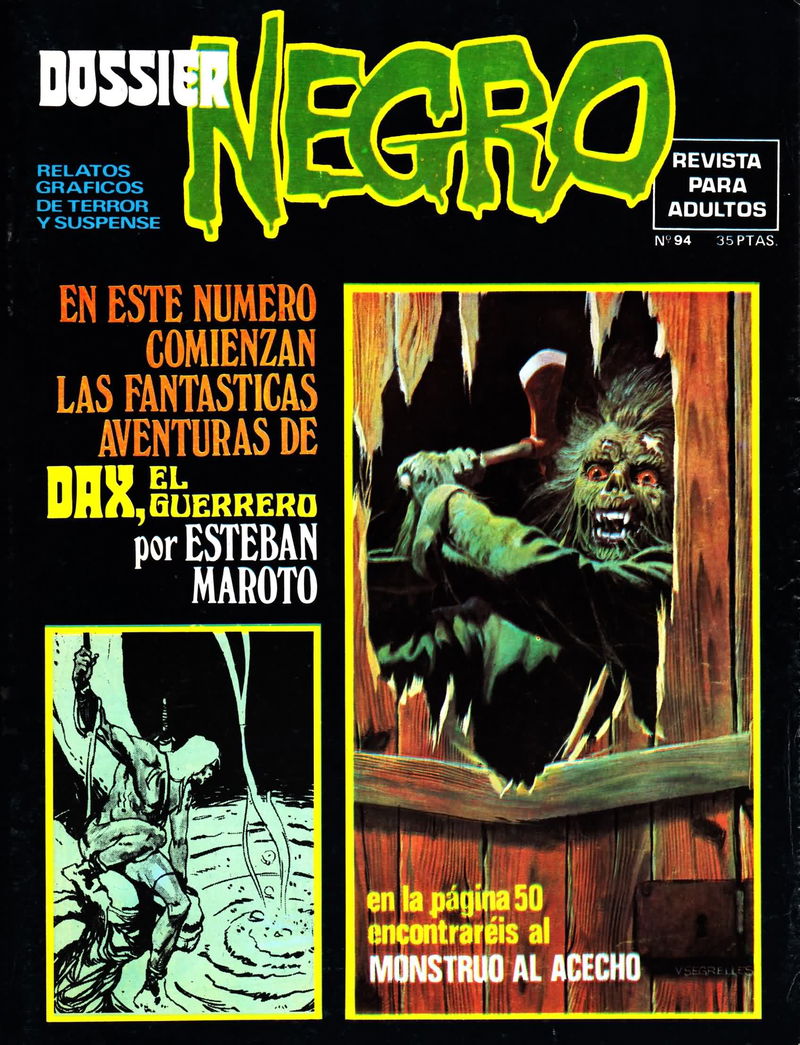 Dossier Negro (IMDE, 1968 series) #94 ([March 1977?])