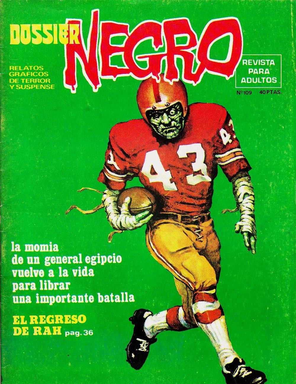Dossier Negro (IMDE, 1968 series) #109 ([June 1978?])