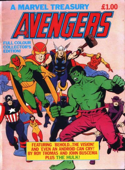 The Avengers Treasury Edition [nn] (1982)