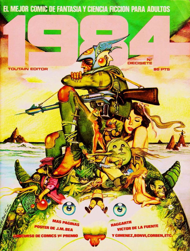 1984 (Toutain, 1978 series) #17 ([1980?])