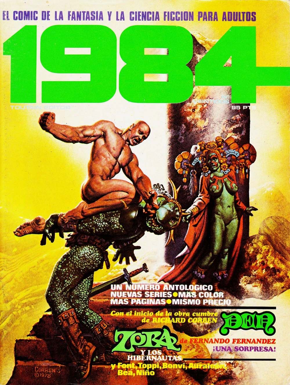 1984 (Toutain, 1978 series) #22 (August 1980)