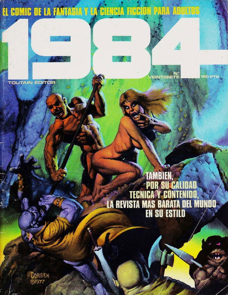 1984 (Toutain, 1978 series) #27 (January 1981)