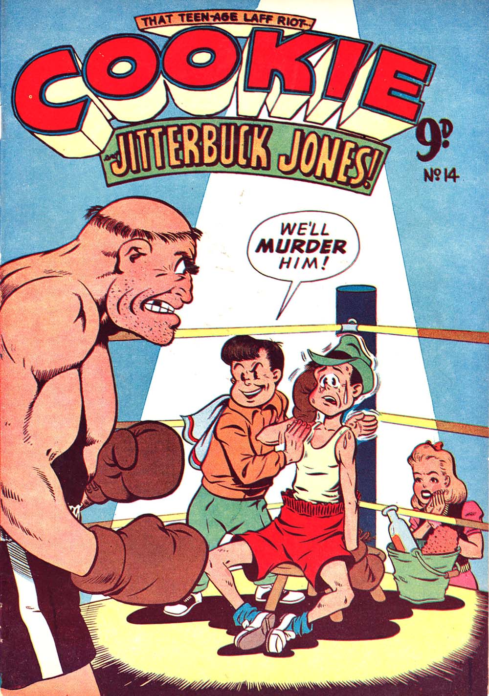 Cookie (Action Comics, 1955? series) #14 — That Teen-Age Laff Riot Cookie and Jitterbuck Jones! ([1957?])