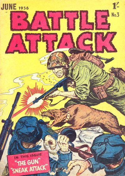 Battle Attack  #3 (June 1956)