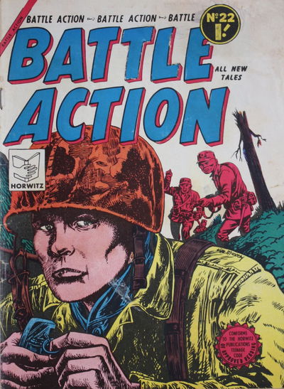 Battle Action (Horwitz, 1954 series) #22 [May 1956?]