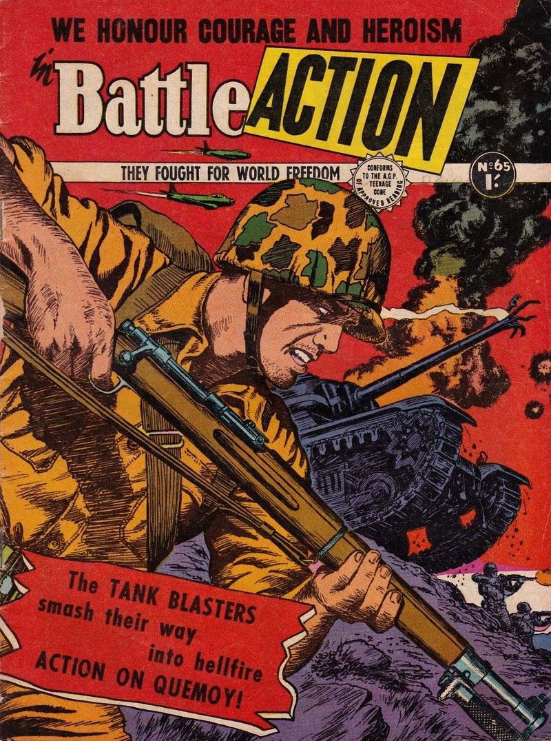 Battle Action (Horwitz, 1954 series) #65 ([December 1959?])