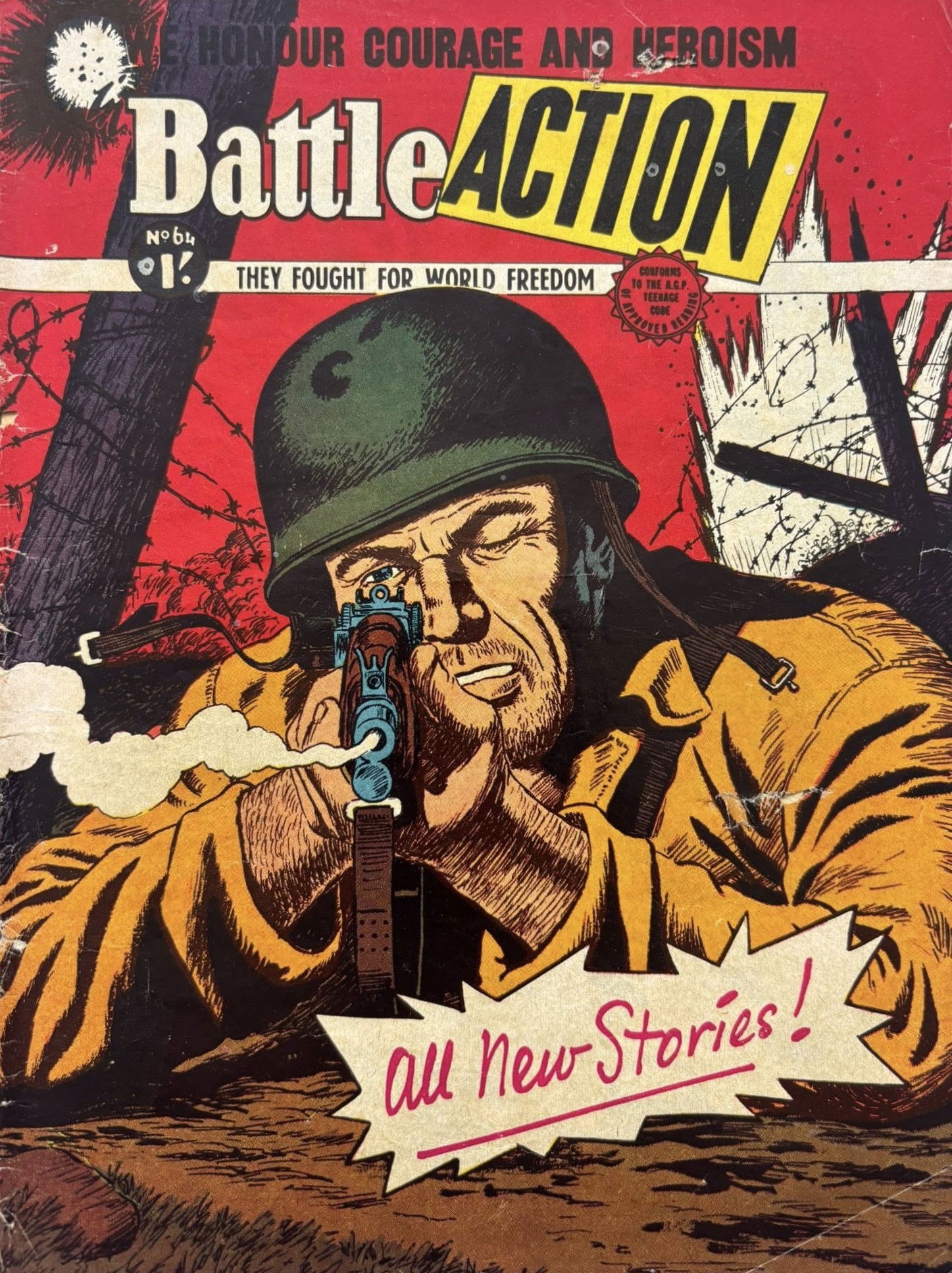 Battle Action (Horwitz, 1954 series) #64 ([November 1959?])