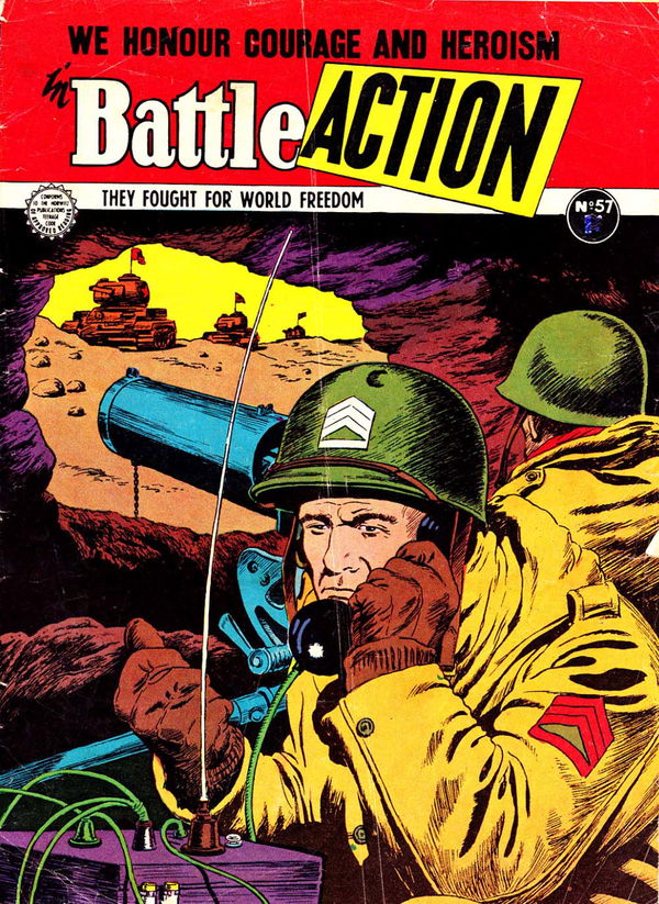 Battle Action (Horwitz, 1954 series) #57 (April 1959)