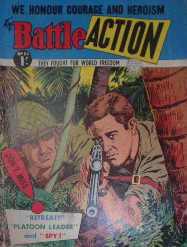 Battle Action (Horwitz, 1954 series) #54 ([January 1959?])