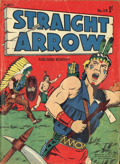 Straight Arrow Comics  #38 (March 1958)