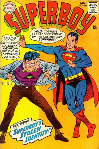 Superboy (DC, 1949 series) #144 (January 1968)