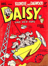Blondie and Dagwood Present Daisy and Her Pups  #12 (December 1954)