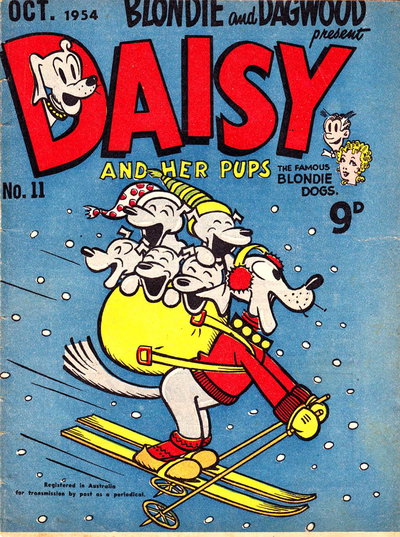 Blondie and Dagwood Present Daisy and Her Pups  #11 (October 1954)