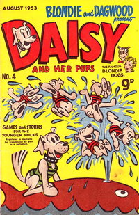 Blondie and Dagwood Present Daisy and Her Pups  #4 (August 1953)