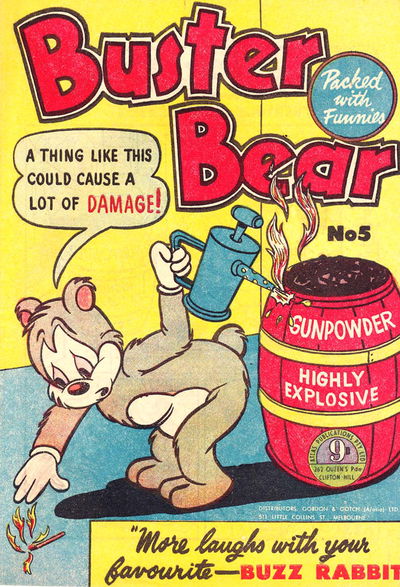 Buster Bear (Atlas, 1953? series) #5 [1954?]