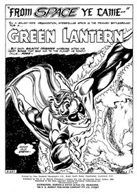 Green Lantern (KG Murray, 1975 series) #8 — From Space Ye Came--and to Space Ye Shall Return