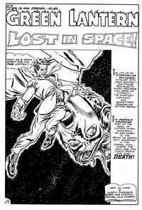 Green Lantern (KG Murray, 1975 series) #8 — Lost In Space--Lost On Earth