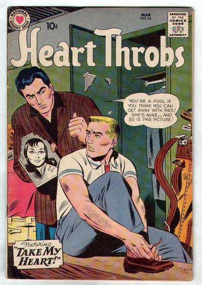 Heart Throbs (DC, 1957 series) #64 (February-March 1960)