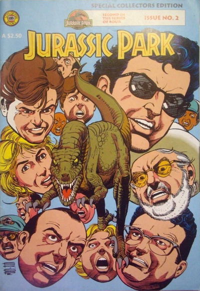 Jurassic Park (Budget Books, 1993? series) #2 1993