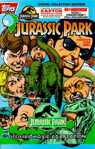 Jurassic Park (Topps, 1993 series) #2 (Early July 1993)