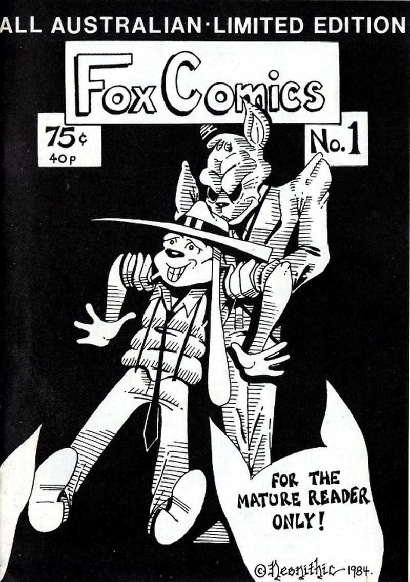 Fox Comics (David Vodicka, 1984 series) #1 (April 1984)