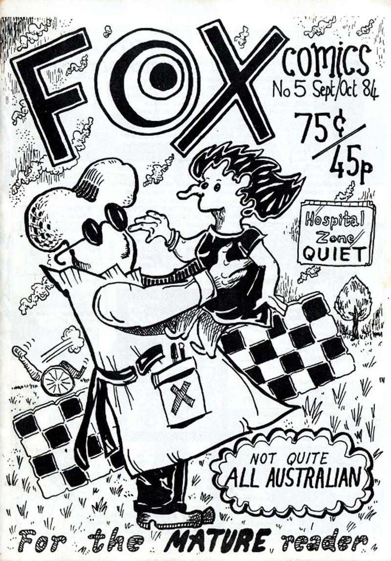 Fox Comics (David Vodicka, 1984 series) #5 (September 1984)
