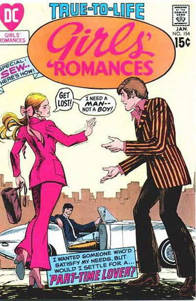 Girls' Romances (DC, 1950 series) #154 January 1971