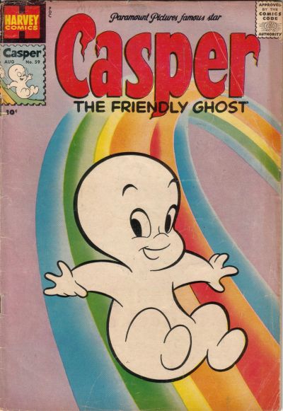 Casper the Friendly Ghost (Harvey, 1952 series) #59 (August 1957)