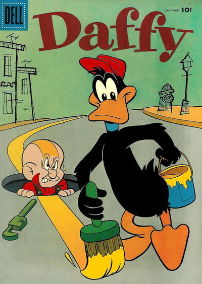 Daffy (Dell, 1956 series) #4 (January-March 1956)
