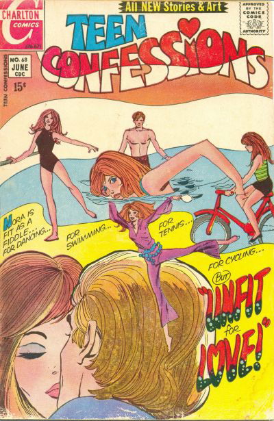 Teen Confessions (Charlton, 1959 series) #68 (June 1971)
