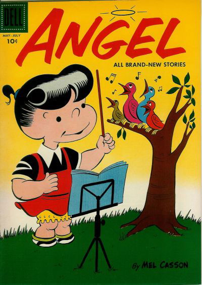 Angel (Dell, 1955 series) #6 May-July 1956