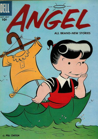 Angel (Dell, 1955 series) #10 May-July 1957