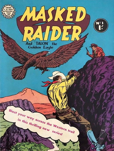 Masked Raider (Horwitz, 1959 series) #1 ([September 1959?])