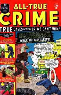 All True Crime (Marvel, 1949 series) #45 (July 1951)