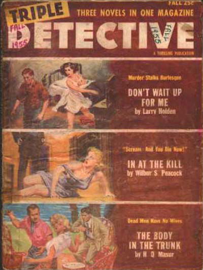 Triple Detective (Standard Magazines, 1947 series) v12#2 (Fall 1955)