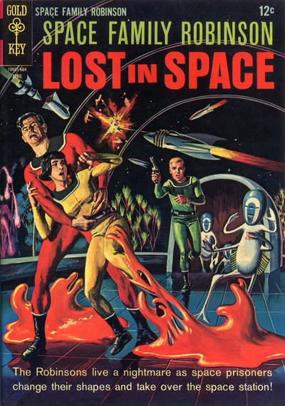 Space Family Robinson Lost in Space (Western, 1966 series) #16 April 1966