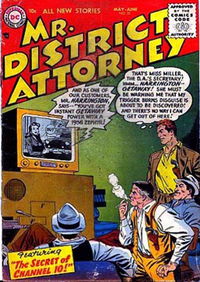 Mr. District Attorney (DC, 1948 series) #51 May-June 1956