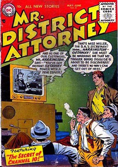 Mr. District Attorney (DC, 1948 series) #51 (May-June 1956)