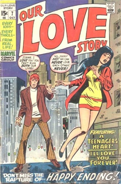 Our Love Story (Marvel, 1969 series) #7 (October 1970)
