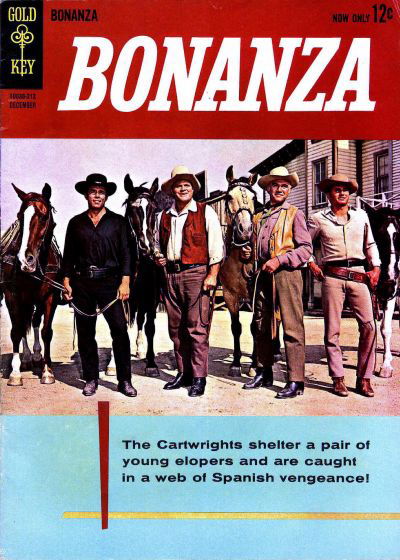 Bonanza (Western, 1962 series) #1 December 1962