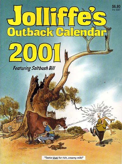 Jolliffe's Outback Calendar (Jolliffe Studios, 1978 series) #2001 ([2000?])