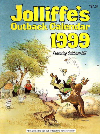 Jolliffe's Outback Calendar (Jolliffe Studios, 1978 series) #1999 ([November 1998?])