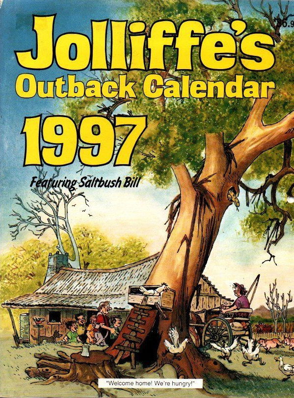 Jolliffe's Outback Calendar (Jolliffe Studios, 1978 series) #1997 (November 1996)