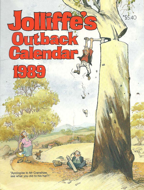 Jolliffe's Outback Calendar (Jolliffe Studios, 1978 series) #1989 ([1988?])