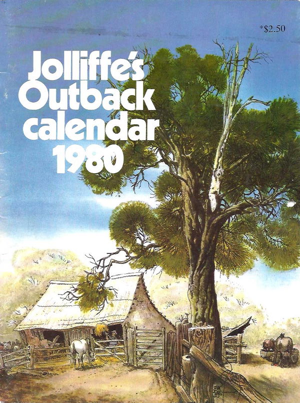 Jolliffe's Outback Calendar (Jolliffe Studios, 1978 series) #1980 ([1979?])