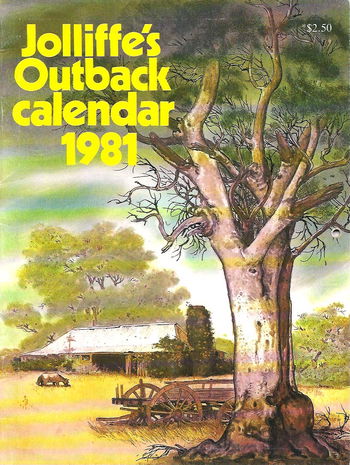 Jolliffe's Outback Calendar (Jolliffe Studios, 1978 series) #1981 ([1980?])
