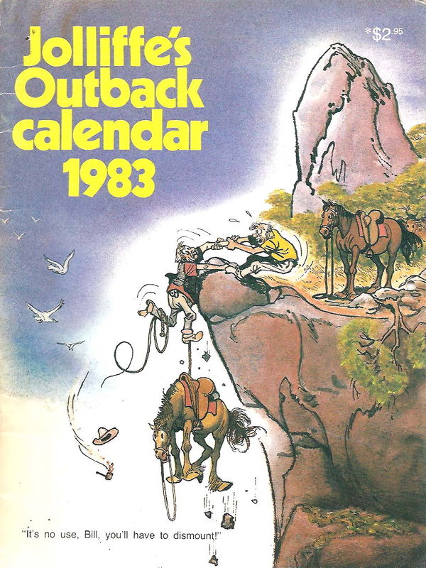 Jolliffe's Outback Calendar (Jolliffe Studios, 1978 series) #1983 ([November 1982?])