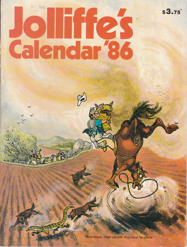 Jolliffe's Outback Calendar (Jolliffe Studios, 1978 series) #'86 ([1985])